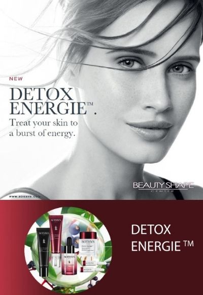 Sothys kosmetické ošetření Detox Energie