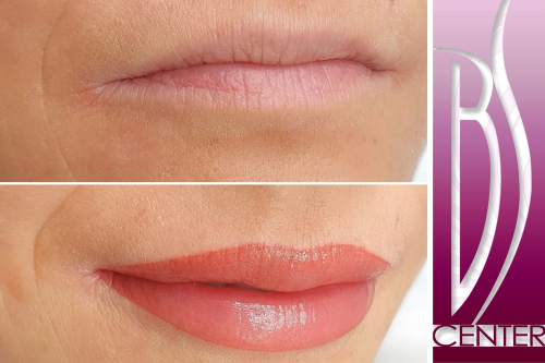 Permanentní 3D make-up rtů Permanentní 3D make-up rtů