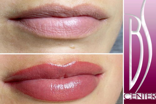 Permanentní 3D make-up rtů Permanentní 3D make-up rtů